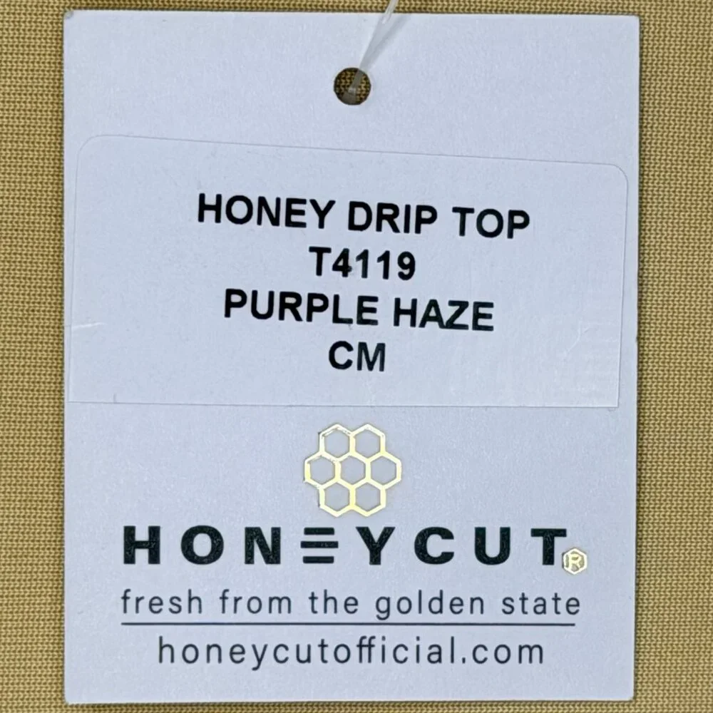 Honeycut Purple Haze Set Honey Drip Top & Brat Shorts Child Medium CM - Picture 6 of 13